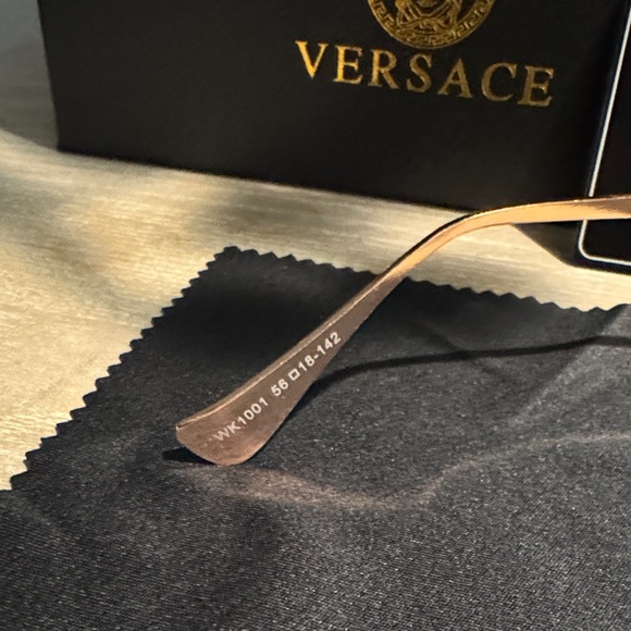 Versace Black Sunglasses with Gradient Lenses main image 6